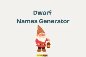 dwarf names generator