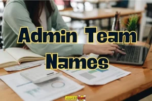 Admin team names