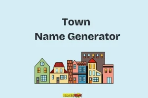 Town Name generator