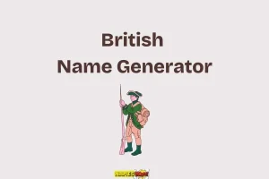 british name generator