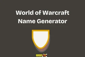 World of Warcraft name generator