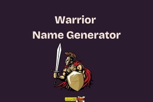 warrior name generator