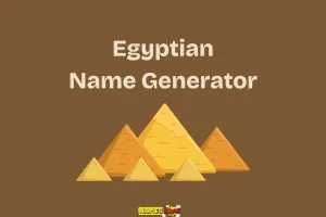 egyptian name generator