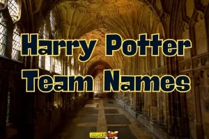 Harry Potter team names