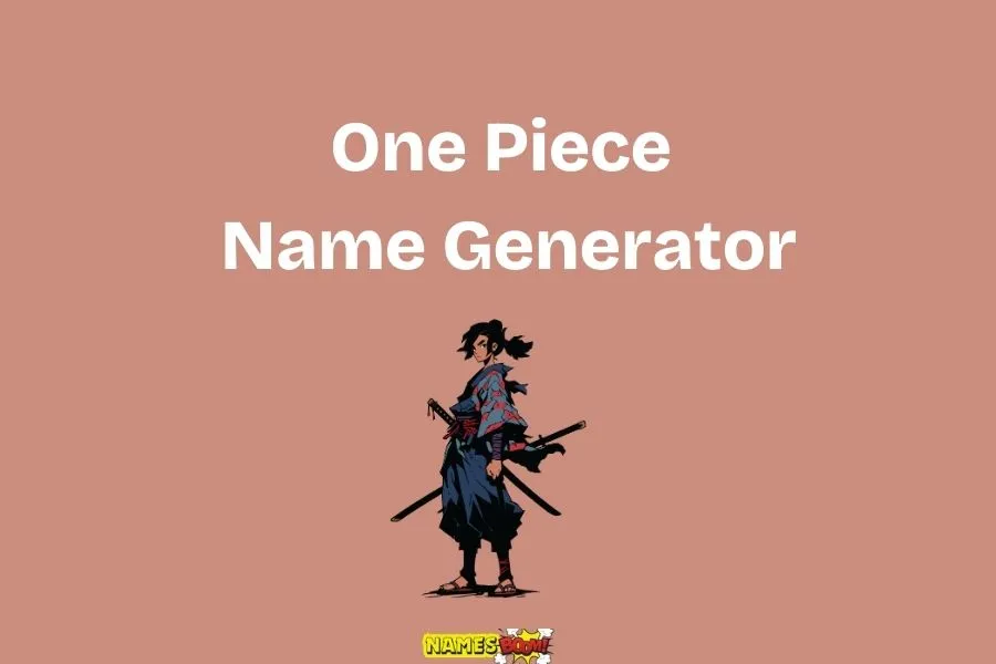 one piece name generator