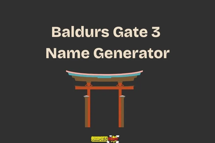 baldur's gate 3 name generator