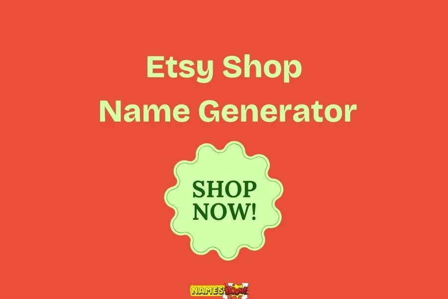 etsy shop name generator