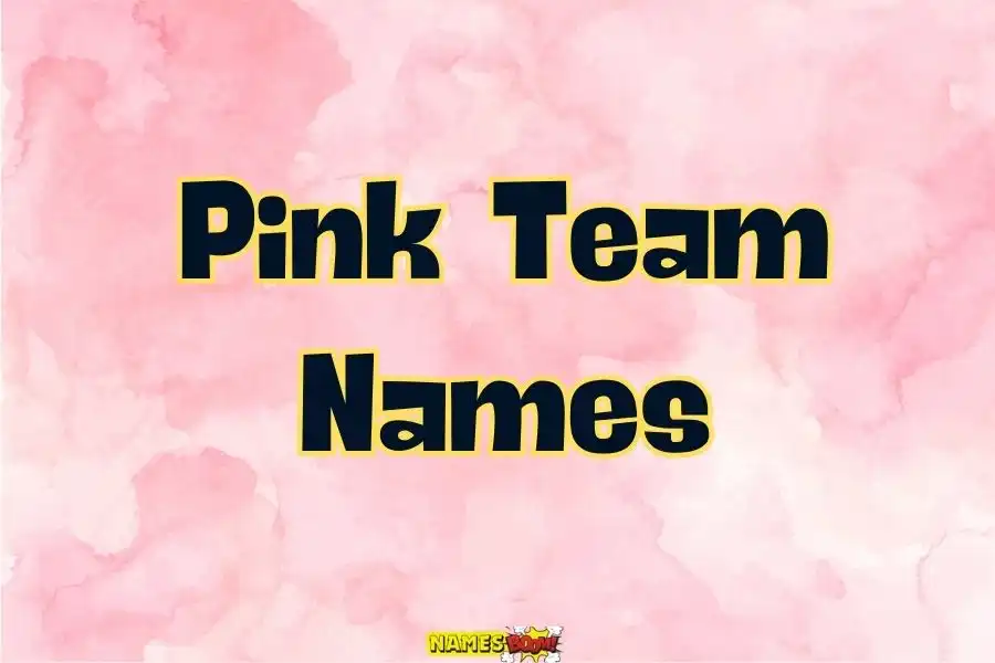 Pink team names