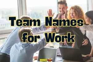 Team names for work