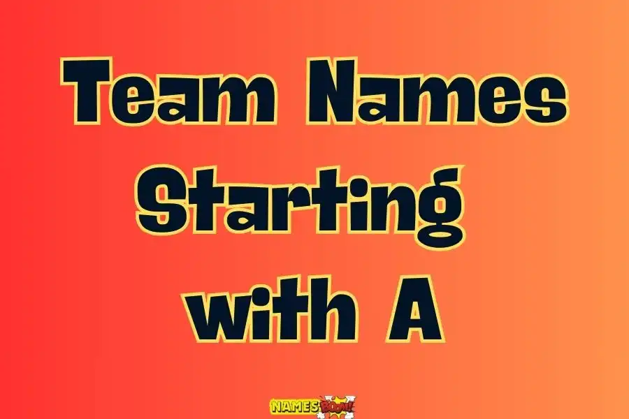 Team names starting with A