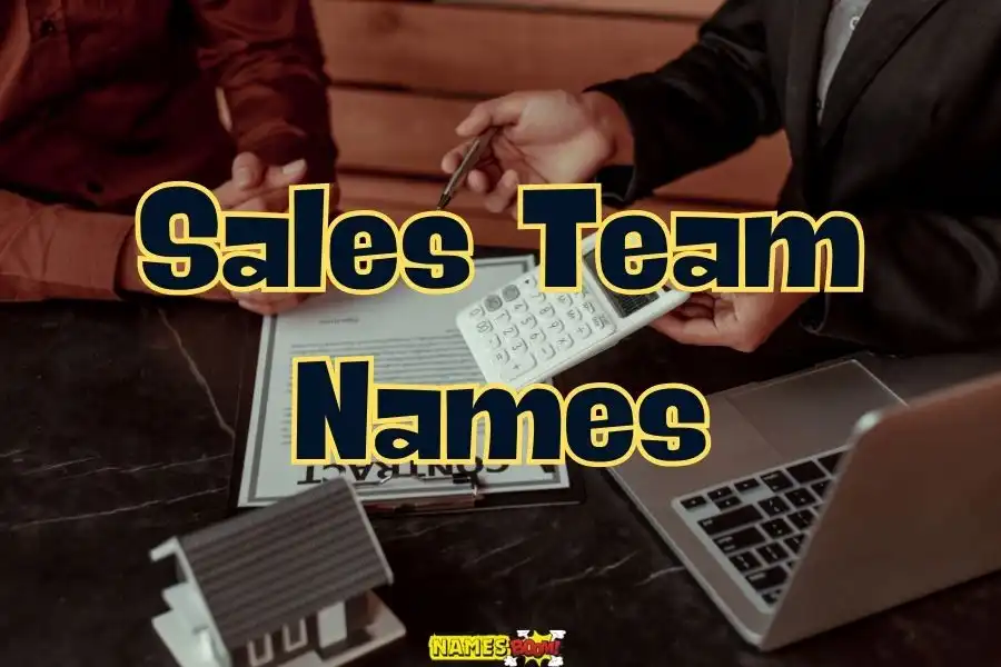 Sales team names