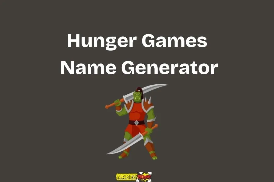 hunger games name generator