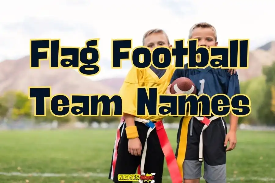 Flag football team names