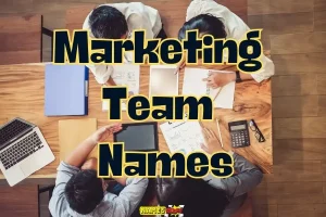 Marketing team names