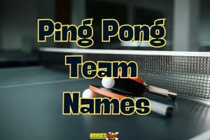 Ping Pong team names