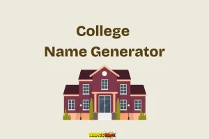 college name generator