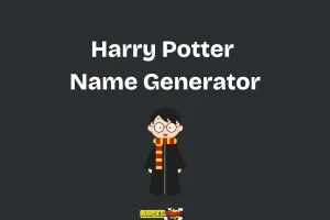 harry potter name generator