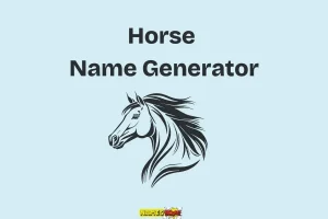 horse name generator