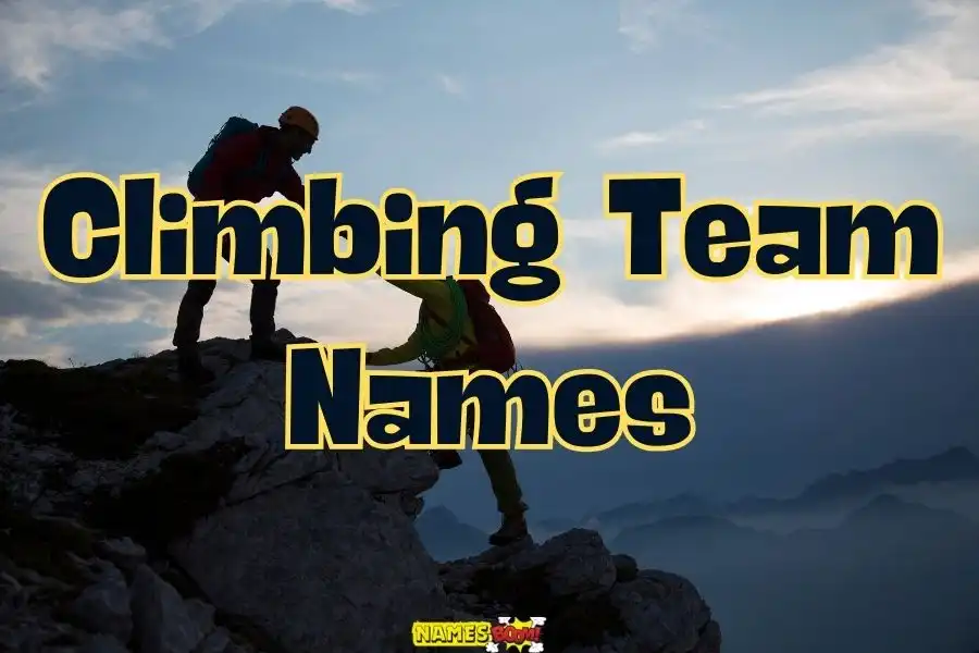 Climbing team names