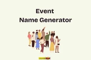 event name generator