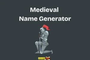 medieval name generator