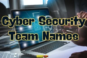 Cyber security team names