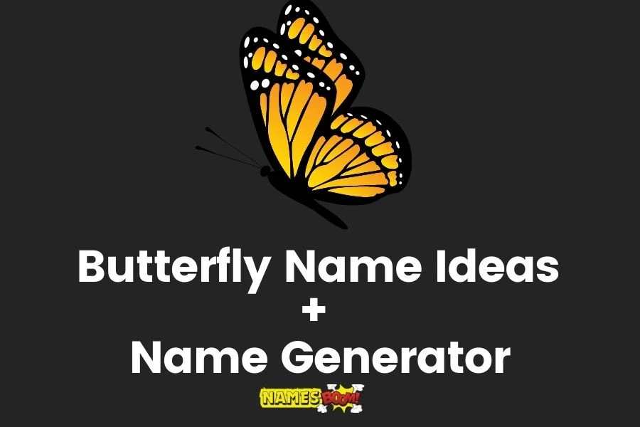 Butterfly Names With Generator